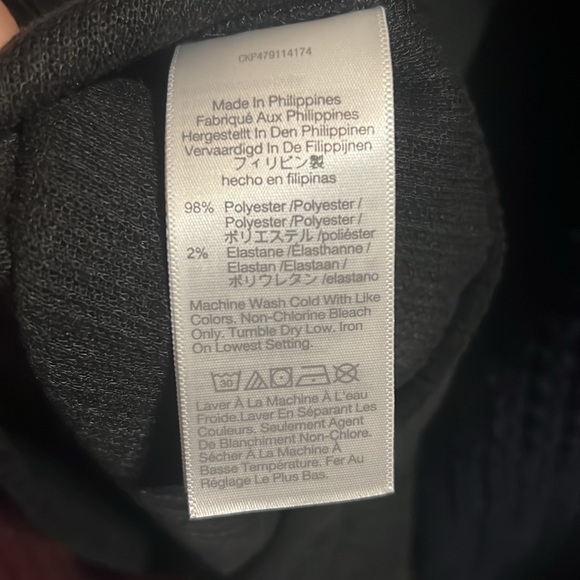 87 NWT MADEWELL Striped Jacquard Funnelneck Top Small - Picture 3 of 7